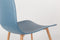 ANLI STYLE CHAIR LEON BLUE