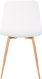 ANLI STYLE CHAIR LEON WHITE
