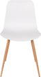 ANLI STYLE CHAIR LEON WHITE