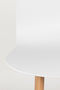 ANLI STYLE CHAIR LEON WHITE