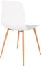 ANLI STYLE CHAIR LEON WHITE