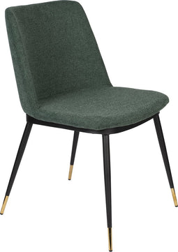 ANLI STYLE CHAIR LIONEL DARK GREEN