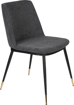 ANLI STYLE CHAIR LIONEL DARK GREY