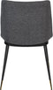 ANLI STYLE CHAIR LIONEL DARK GREY