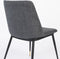 ANLI STYLE CHAIR LIONEL DARK GREY