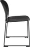 ANLI STYLE CHAIR STACKS BLACK
