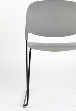 ANLI STYLE CHAIR STACKS GREY