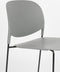 ANLI STYLE CHAIR STACKS GREY