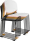 ANLI STYLE CHAIR STACKS OCHRE