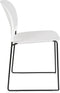 ANLI STYLE CHAIR STACKS WHITE