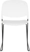 ANLI STYLE CHAIR STACKS WHITE