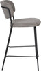 ANLI STYLE COUNTER STOOL JOLIEN BLACK/GREY