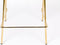ANLI STYLE COUNTER STOOL JOLIEN GOLD/DARK BLUE