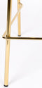 ANLI STYLE COUNTER STOOL JOLIEN GOLD/DARK BLUE