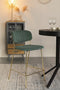 ANLI STYLE COUNTER STOOL JOLIEN GOLD/DARK GREEN