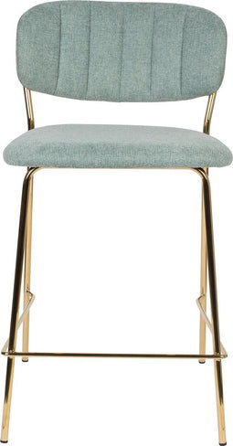 ANLI STYLE COUNTER STOOL JOLIEN GOLD/LIGHT GREEN