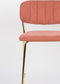 ANLI STYLE COUNTER STOOL JOLIEN GOLD/PINK