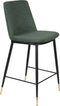 ANLI STYLE COUNTER STOOL LIONEL DARK GREEN