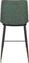 ANLI STYLE COUNTER STOOL LIONEL DARK GREEN