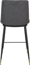 ANLI STYLE COUNTER STOOL LIONEL DARK GREY