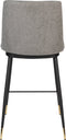 ANLI STYLE COUNTER STOOL LIONEL LIGHT GREY