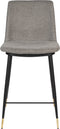 ANLI STYLE COUNTER STOOL LIONEL LIGHT GREY