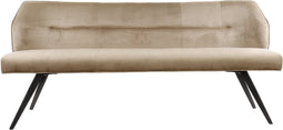 AnLi Style Eetkamerbank pull champagne velours