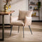 AnLi Style Eetkamerfauteuil Lobby Champagne Velours