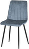 AnLi-Style Eetkamerstoel Donatello Velvet Blue