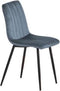 AnLi-Style Eetkamerstoel Donatello Velvet Blue