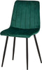 AnLi-Style Eetkamerstoel Donatello Velvet Green