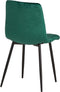 AnLi-Style Eetkamerstoel Donatello Velvet Green
