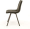 AnLi Style Eetkamerstoel gestreept plat frame Antraciet