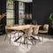 AnLi Style Eetkamertafel 200 cm visgraat fineer