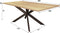 AnLi Style Eetkamertafel 200 cm visgraat fineer