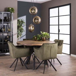 AnLi Style Eetkamertafel Ø120 Daytona