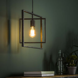 AnLi Style Hanglamp 1L Turn square