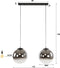 AnLi Style Hanglamp 2L bubble shaded XL