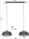 AnLi Style Hanglamp 2L Ø45 maze