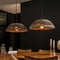 AnLi Style Hanglamp 2x dome waterhyacint