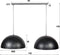 AnLi Style Hanglamp 2x Ø60 Dome