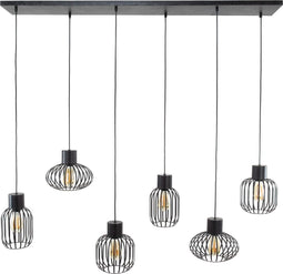 AnLi Style Hanglamp 3+3 mix metal