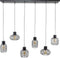 AnLi Style Hanglamp 3+3 mix metal