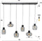 AnLi Style Hanglamp 3+3 mix metal