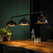 AnLi Style Hanglamp 3L halfronde kap-industrial tube