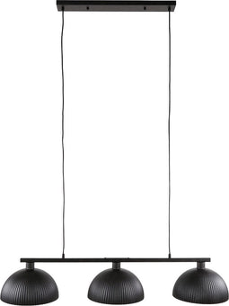 AnLi Style Hanglamp 3L halfronde kap-ribbel