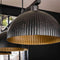 AnLi Style Hanglamp 3L halfronde kap-ribbel