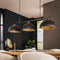 AnLi Style Hanglamp 3L halfronde kap-ribbel