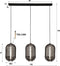 AnLi Style Hanglamp 3L tub chromed glass