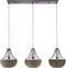 AnLi Style Hanglamp 3x kegel waterhyacint